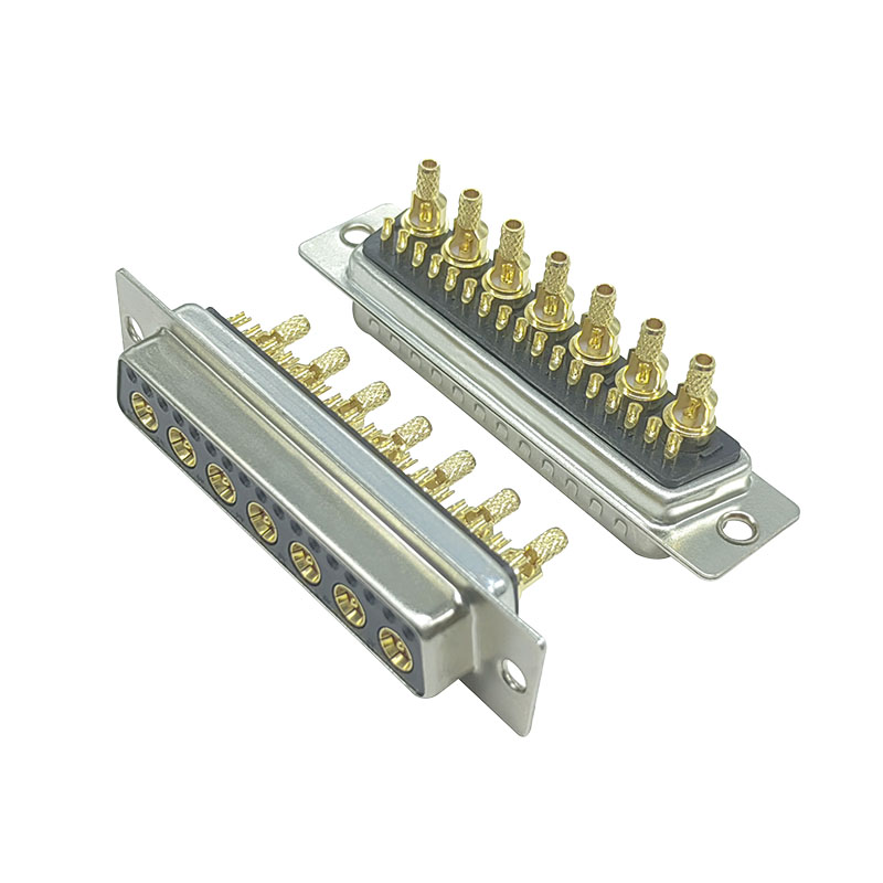 24w7 solder wire d-sub connector